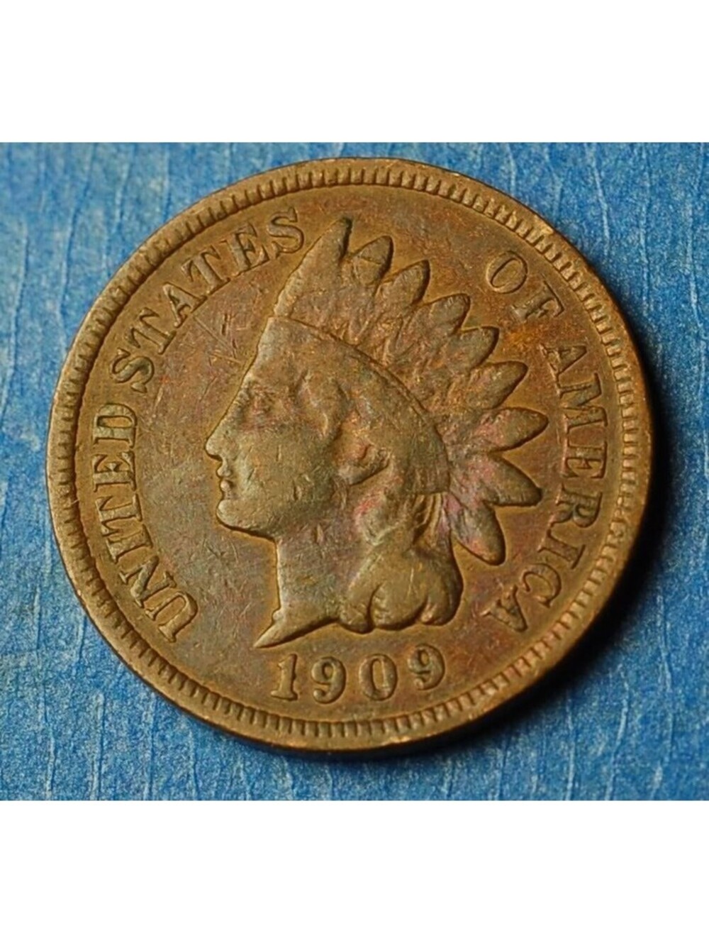 W1610 1909 Indian Head Cent Penny 1c - Check Out Our Store old coin money gift